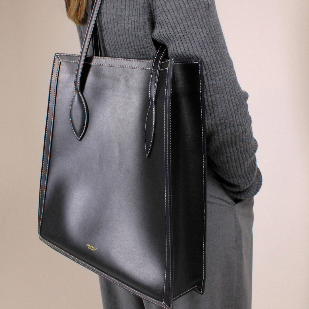 Kenmare Bag In Smooth Black Apple Leather