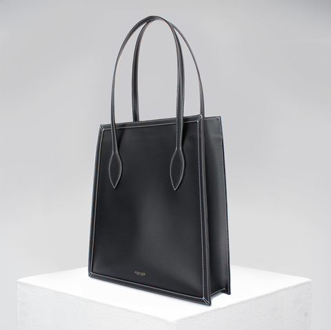 Kenmare Bag In Smooth Black Apple Leather